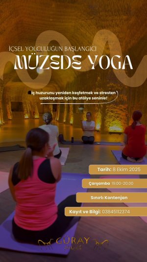 MÜZEDE YOGA VE SES MEDITASYONU – HER ÇARŞAMBA
