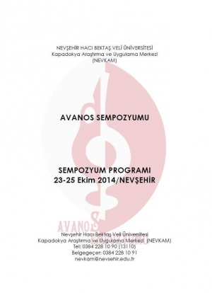 Symposium-Avanos Symposium